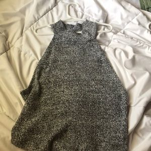 Turtle neck tank top